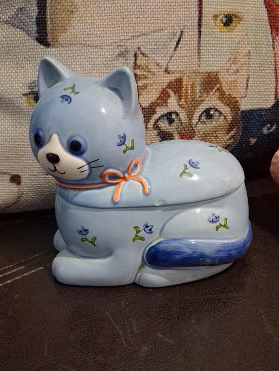 Otagiri Other - Otagiri Cat Trinket Vintage Box